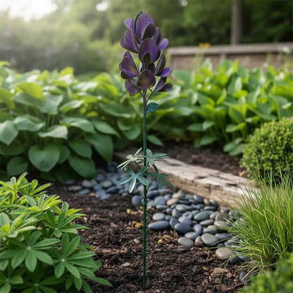 🔥Limited-time 50% off🌷Bluebonnet Lupine Metal Garden Stake, Rustic Outdoor Flower Sculpture for Lawn, Patio & Landscape Border Decor