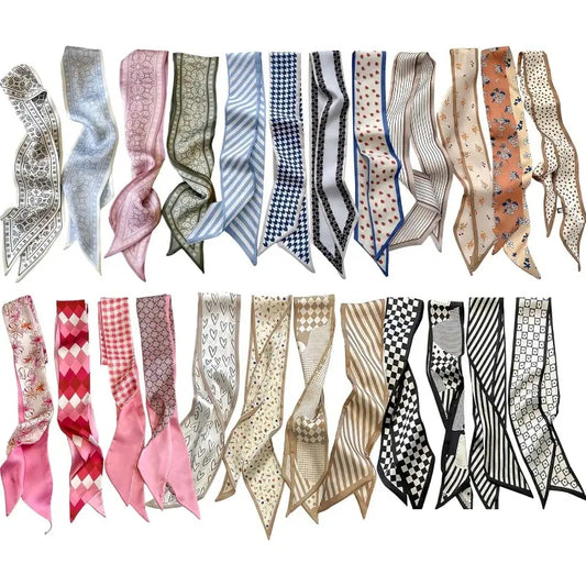 Women's 24-Count Fade-Proof Silk-Like Multifunctional Fashion Accessories Set