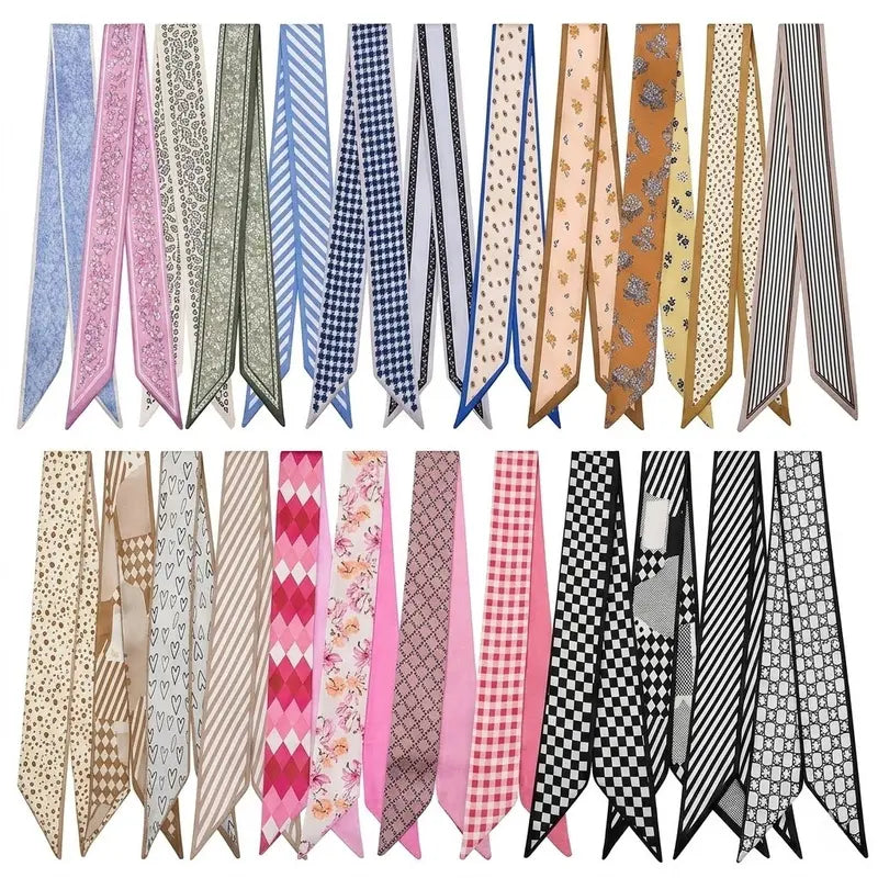 Women's 24-Count Fade-Proof Silk-Like Multifunctional Fashion Accessories Set