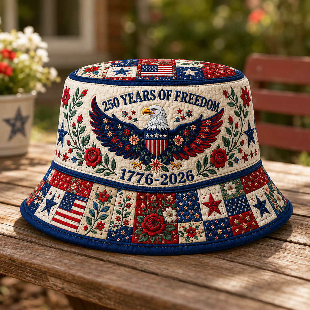 🔥🔥Patriotic Casual Printed Bucket Hat