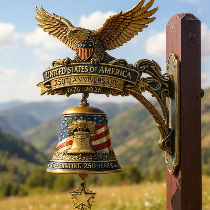 🔔USA 250th Anniversary Patriotic Hanging Bell