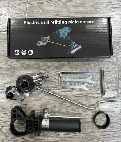 🎉 Hot Sale 49% OFF 🔥 Titanium Drill Nibbler – Sheet Metal Cutting Tool