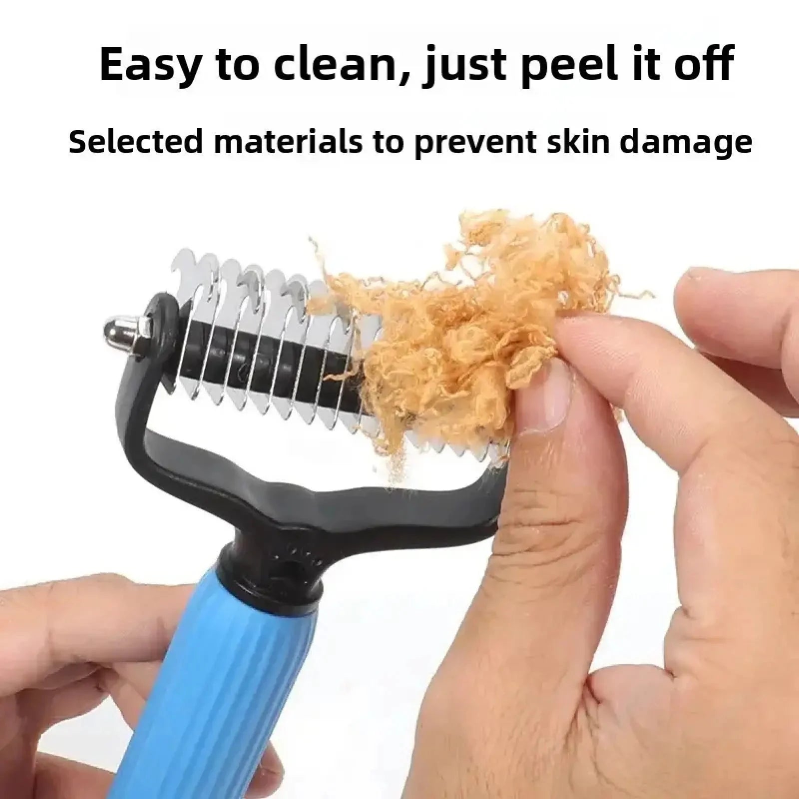 ⏰HOT SALE🔥Dual-Sided Pet Grooming Comb for Dogs & Cats